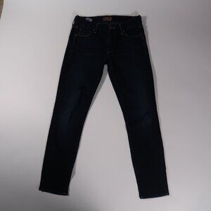 Mother #11211-104 The Looker Crop  Jeans Womens 26 x 25 Coffee Tea Or Me Wash